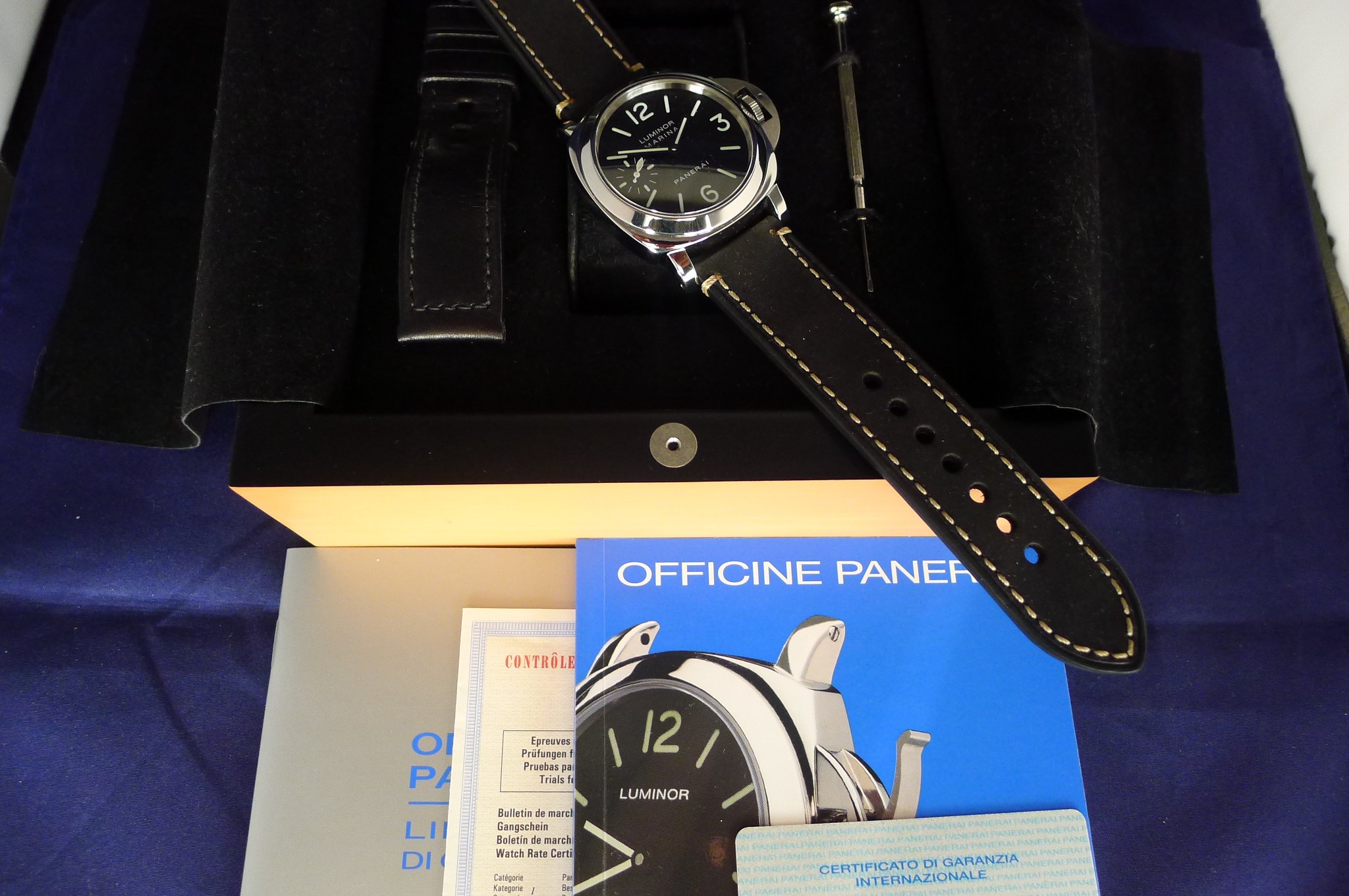 Panerai Luminor Marina Full Set Ref. PAM00111 Classic Driver