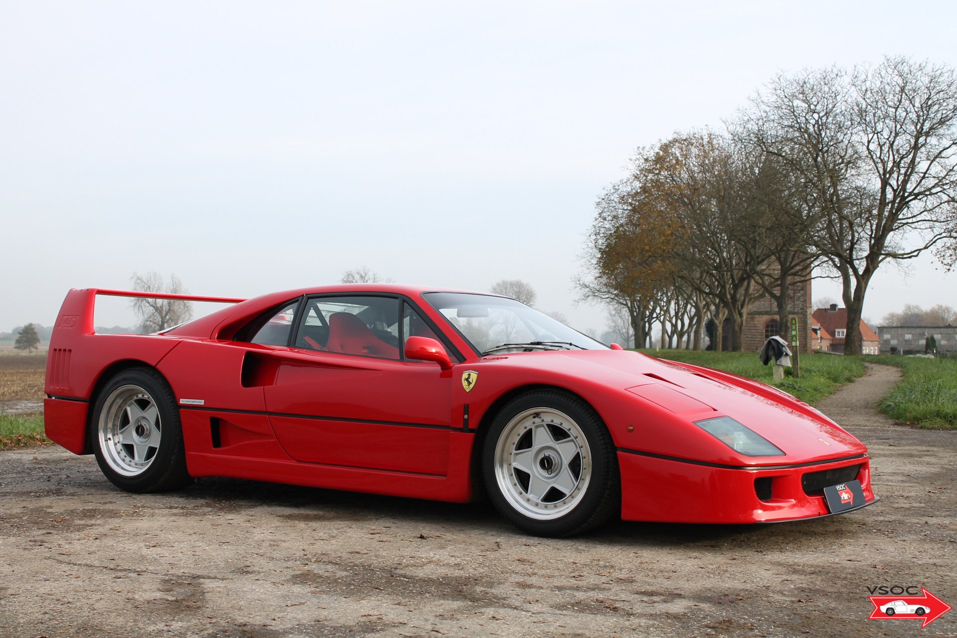 1989 Ferrari F40 Complete History And Recently Serviced Participated In The 2023 F40 Ferrari 3420