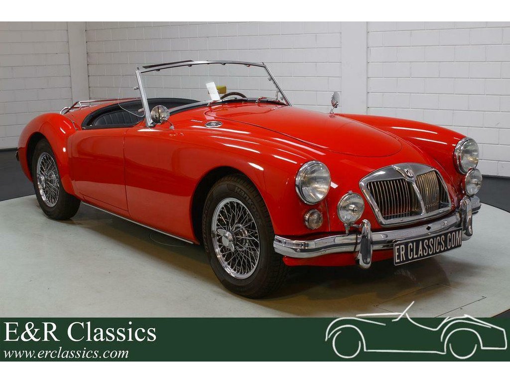 1962 MG A - 1622 MK2 Cabrio | Gerestaureerd | Schijfremmen 1962 ...