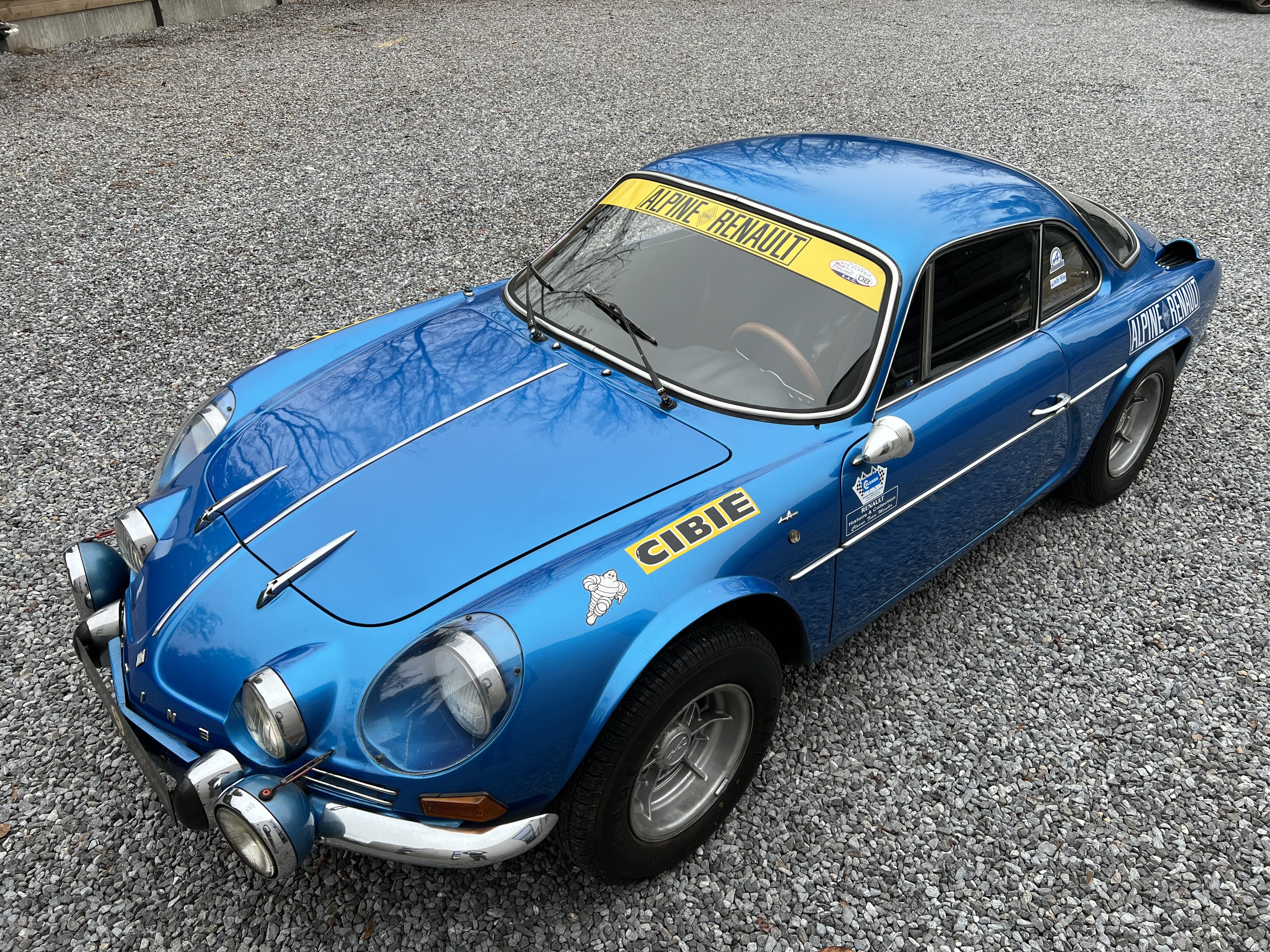 1972 Renault Alpine A110 Alpine Blue