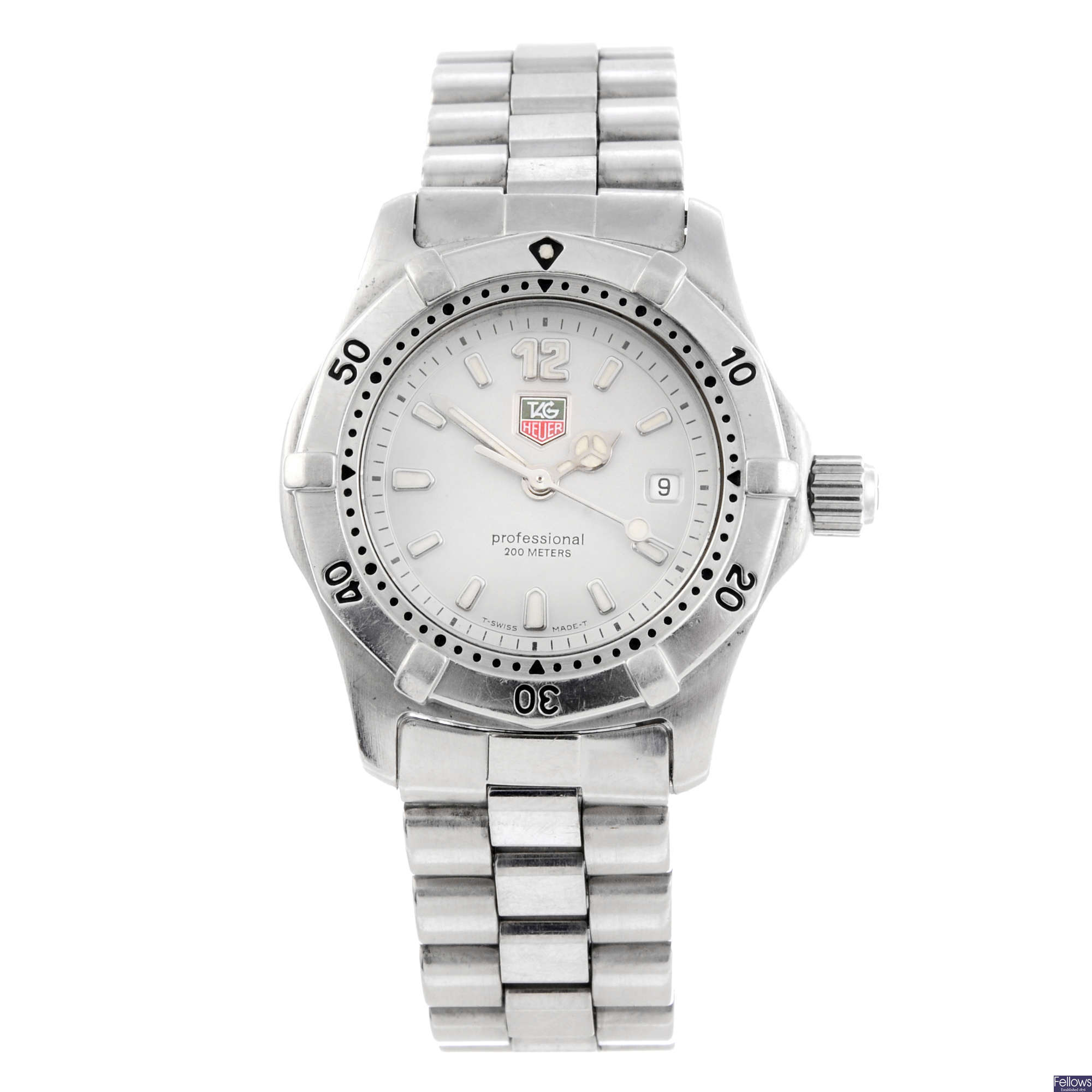 TAG HEUER - a lady's stainless steel 2000 Series bracelet watch ...