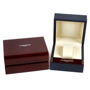 A selection of Longines watch boxes, some incomplete. Approximately 20 ...