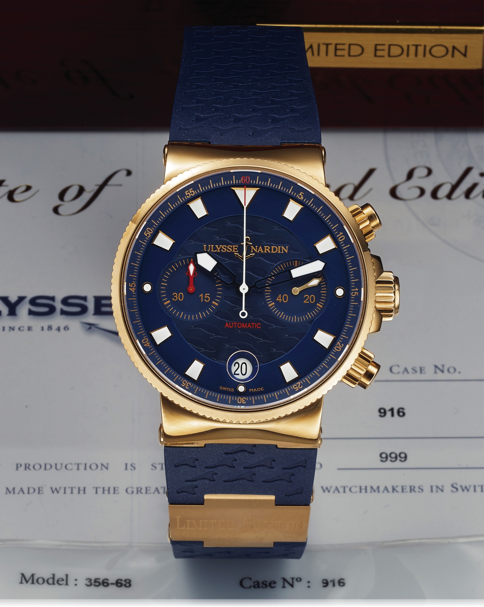 Ulysse Nardin Ref. 356 68 Classic Driver Market