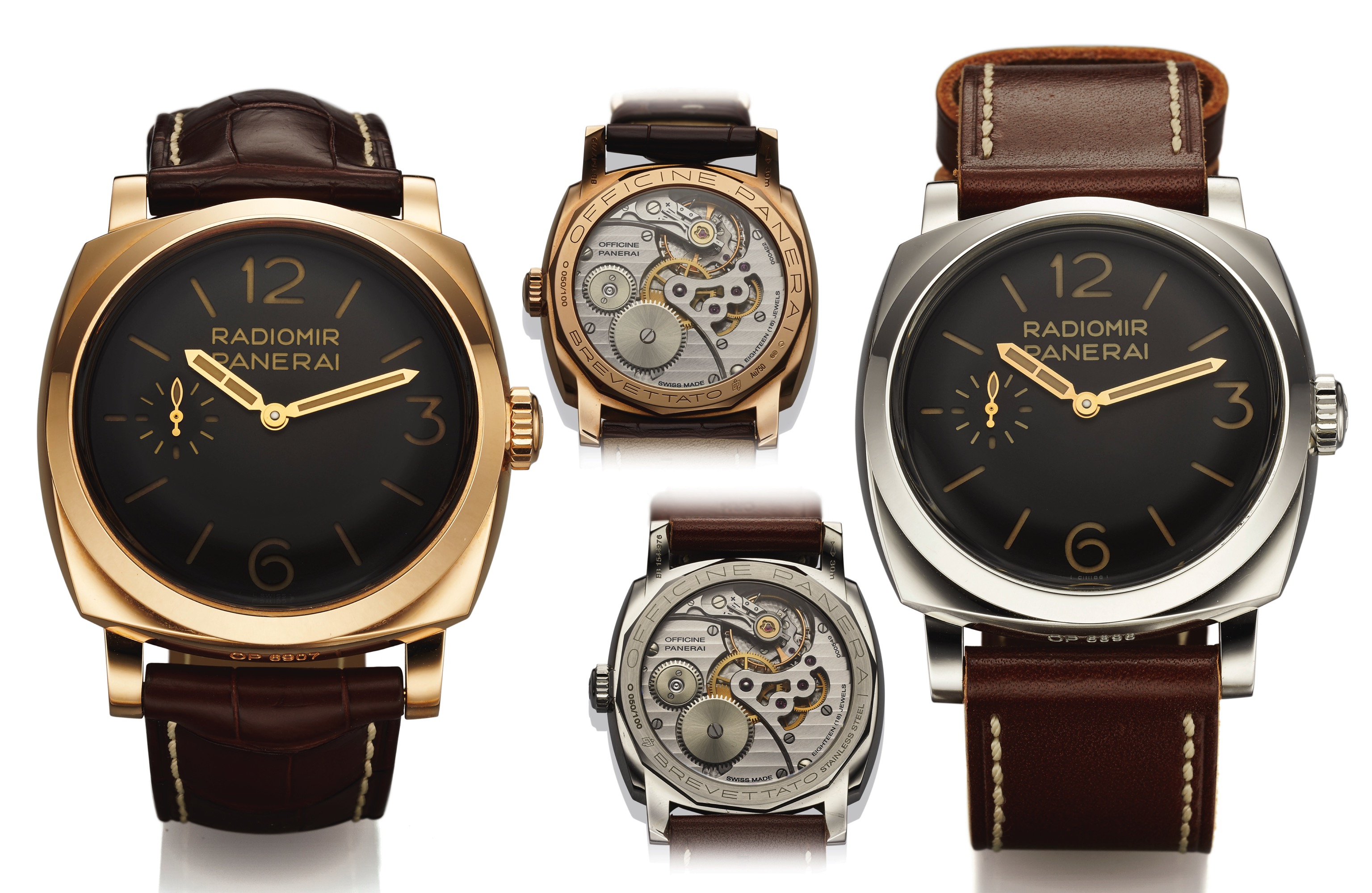 Officine Panerai A Ref. 8607 B Ref. 6896 Classic Driver Market