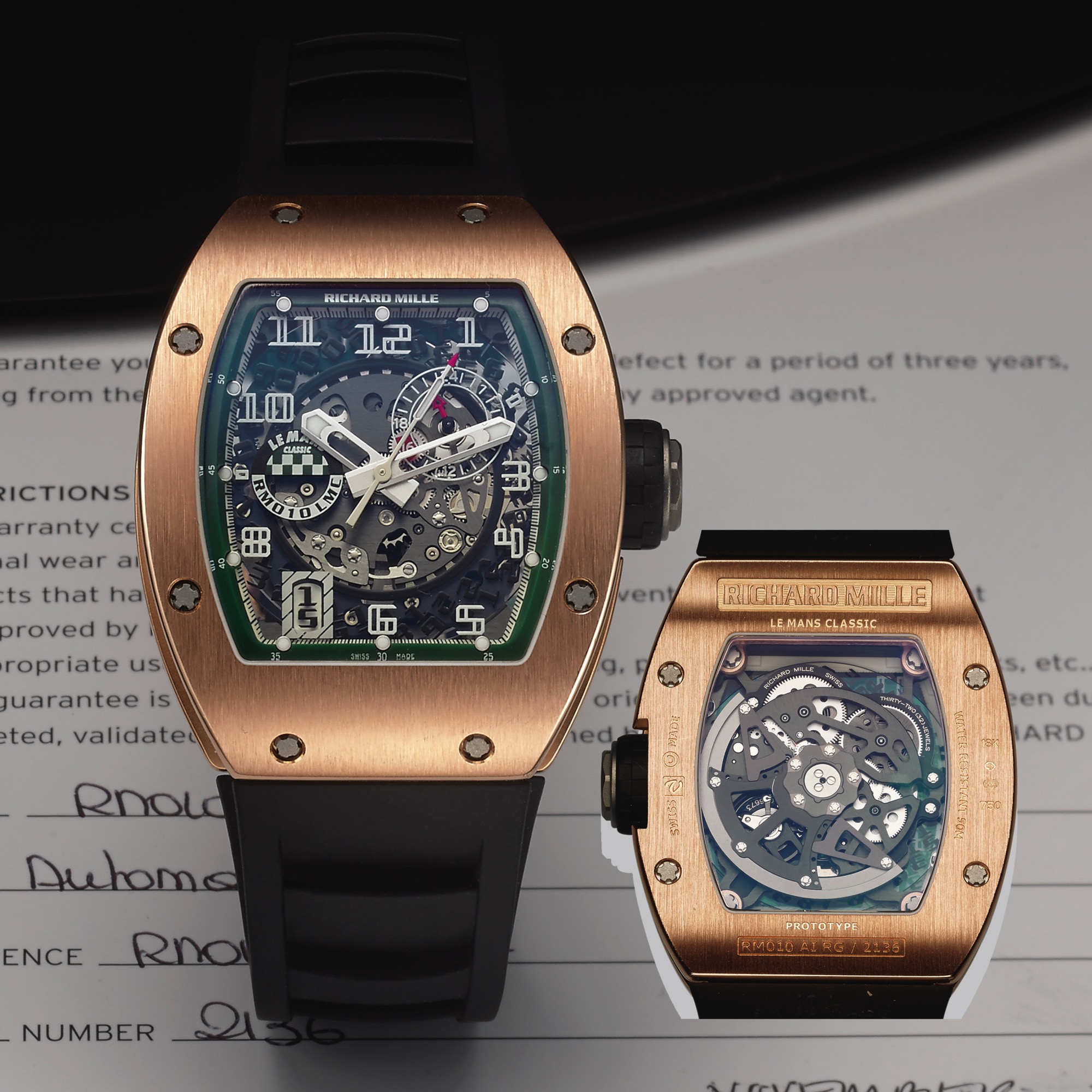 Richard Mille Ref. RM010 AI RG Classic Driver Market