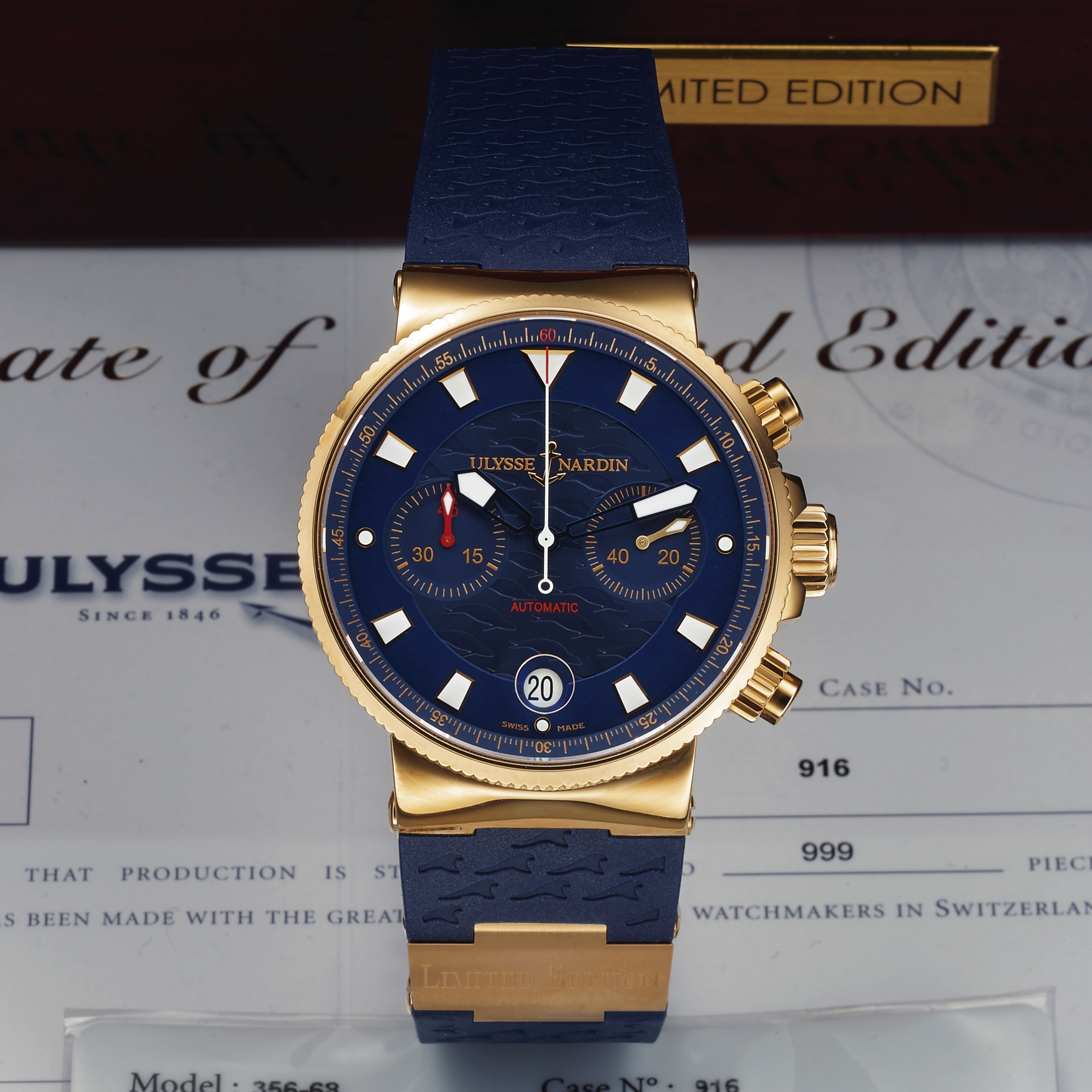 Ulysse Nardin Ref. 356 68 Classic Driver Market