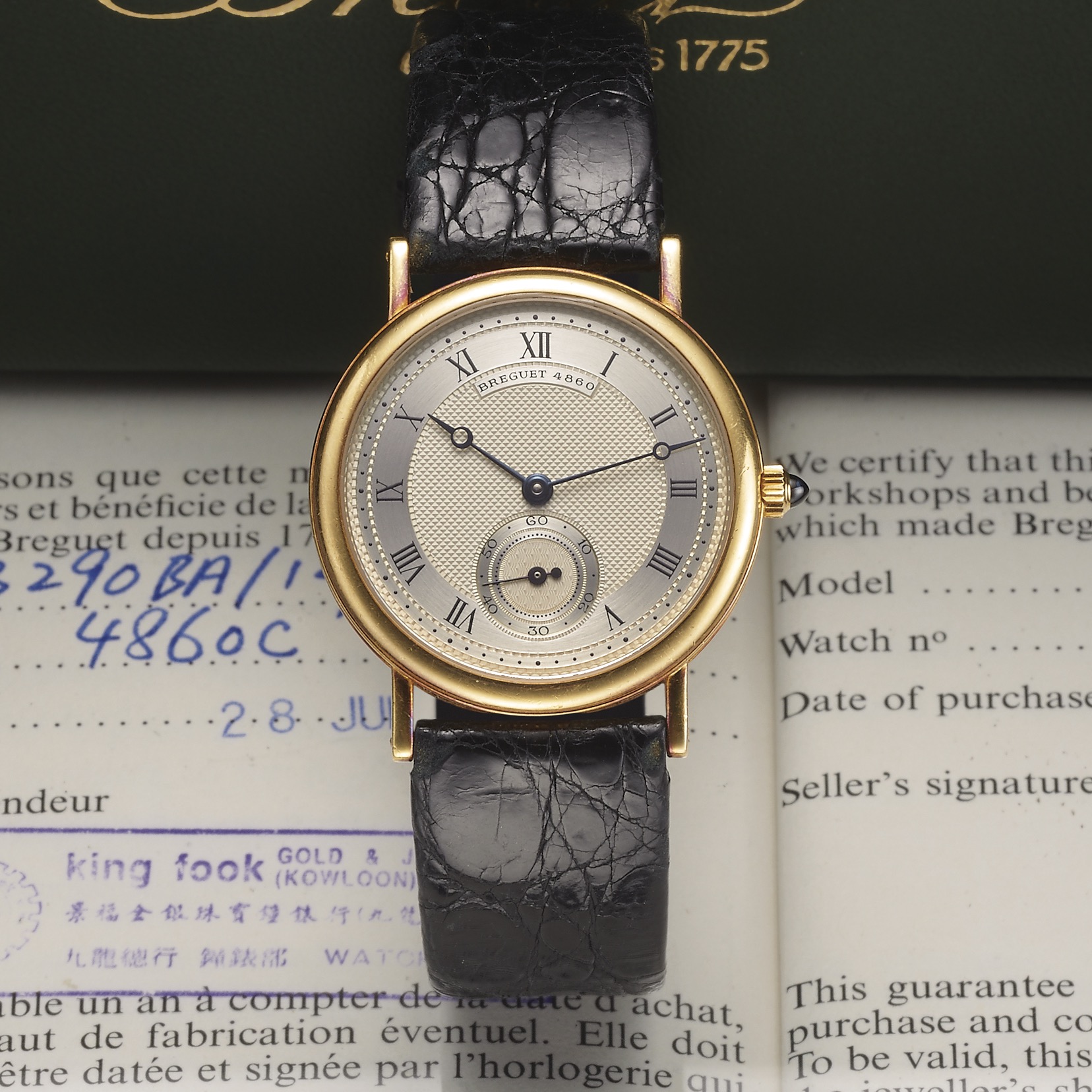 Breguet Ref. 3290 Classic Driver Market