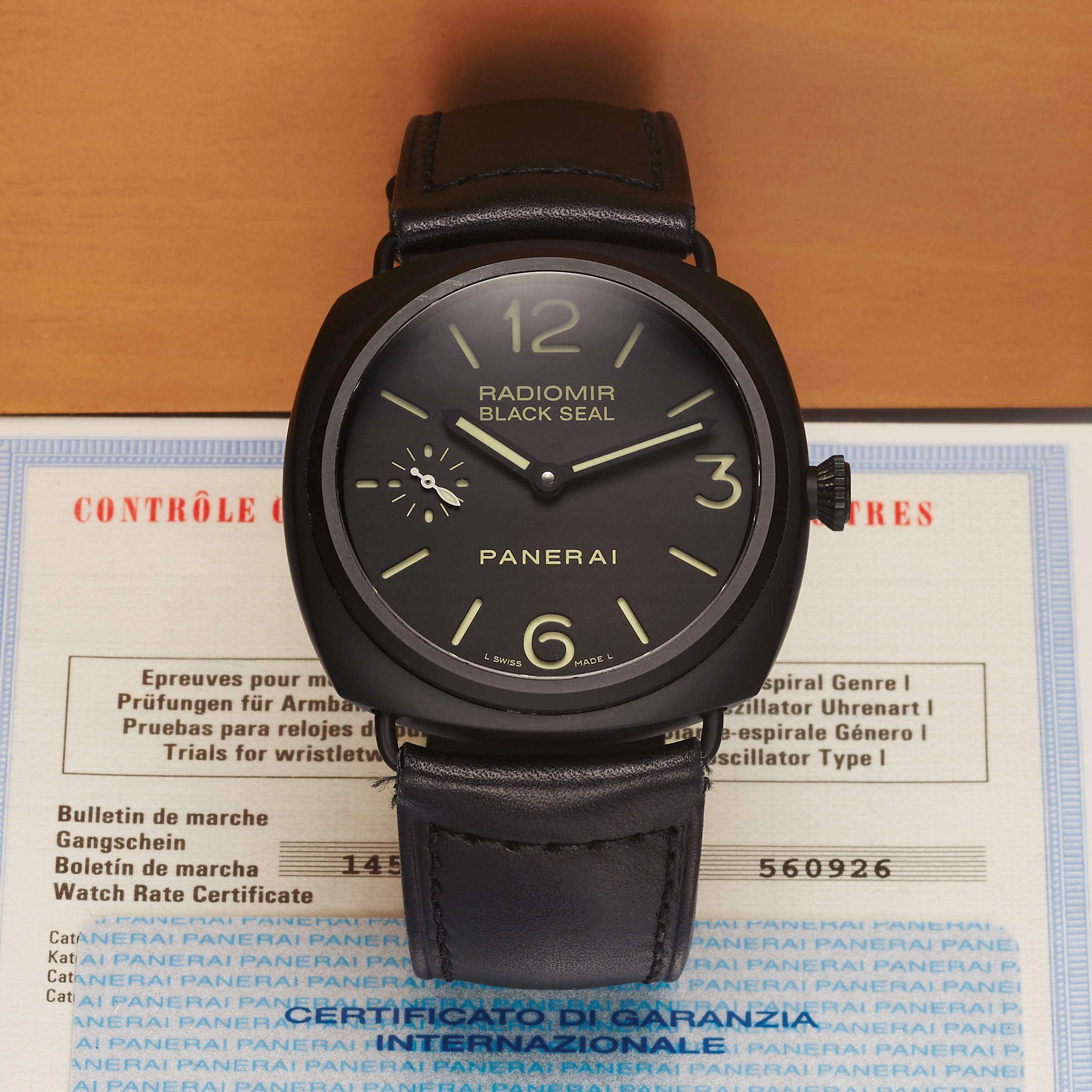 Panerai Ref. OP 6723 PAM 292 Classic Driver Market