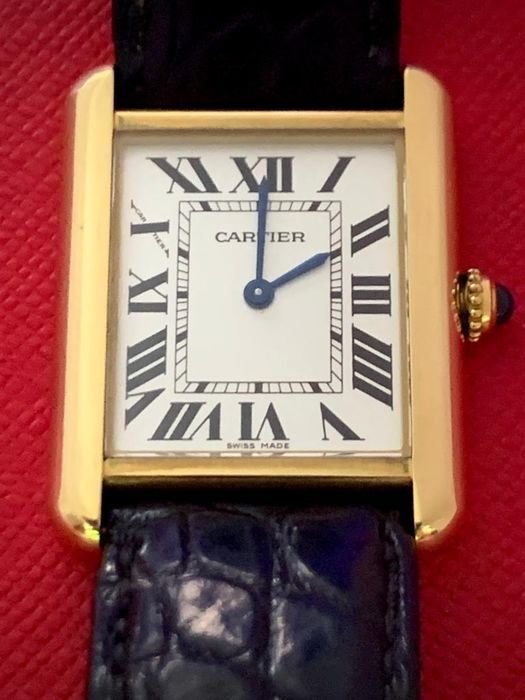 Cartier Tank Solo 18kt Gold Reference 2743