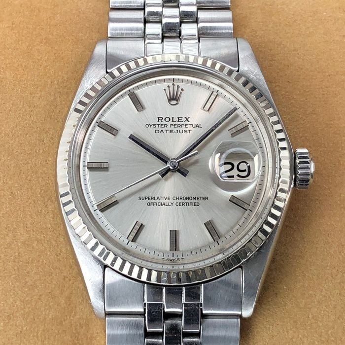 Rolex - Datejust Pie Pan Dial - 1601 - Unisex - 1970-1979 | Classic ...