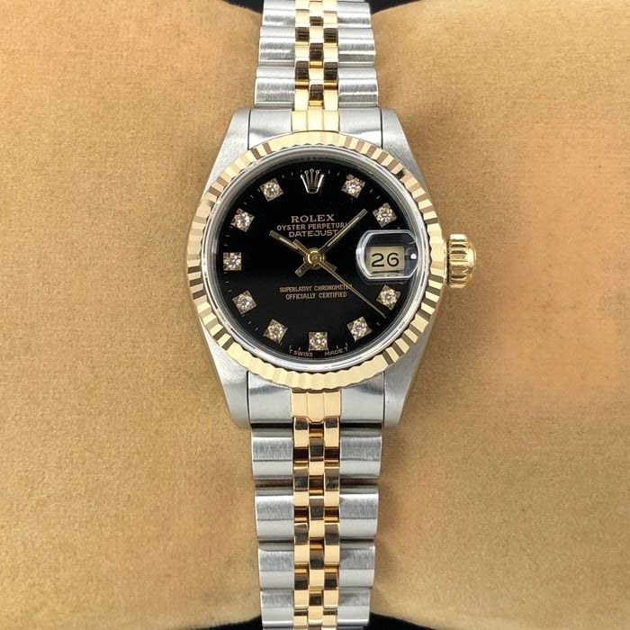 Rolex Datejust Lady Diamond Dial Women 1980 19 Classic Driver Market