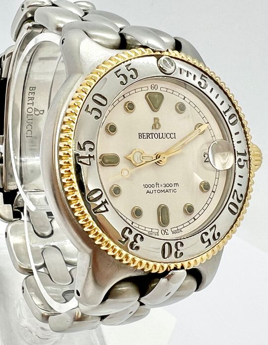 Bertolucci - Pulchra Maris 300 M - Automatic -Acier / Or 18k - 