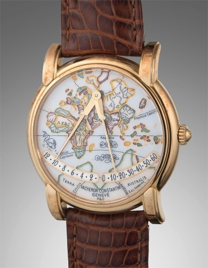 Vacheron Constantin A very fine and rare yellow gold automatic